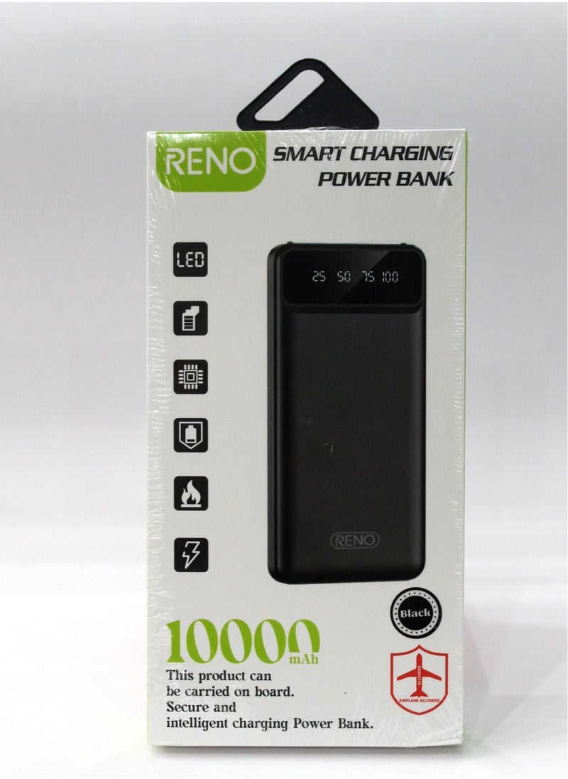 Reno - Reno Smart Charging Power Bank 10000mAh with LED light - Image 1