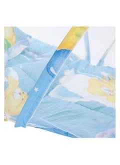 Generic Infant Bed Canopy With Mosquito Net Blue  - Image 3