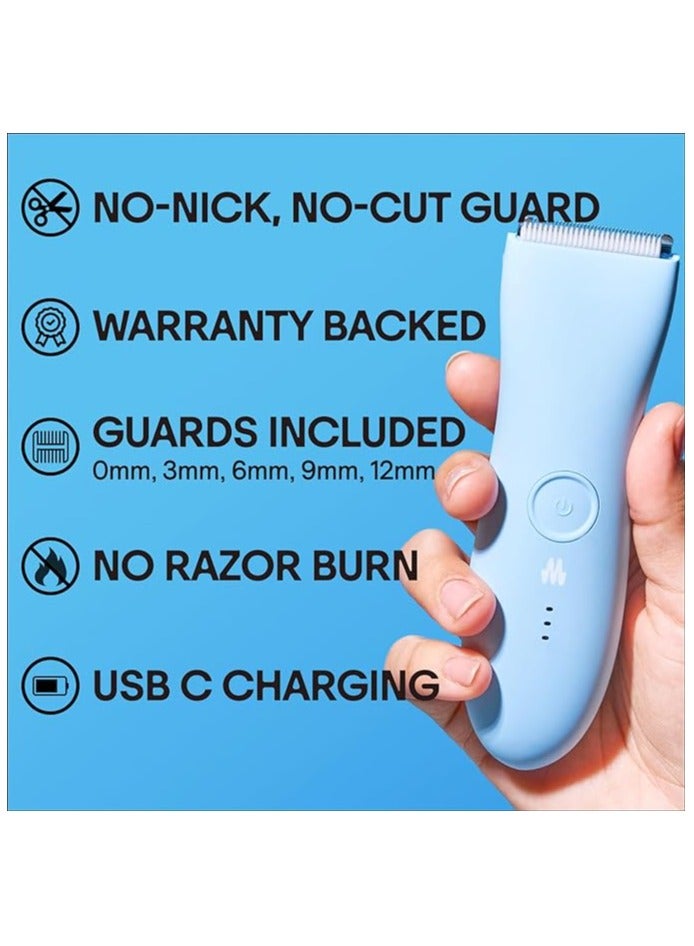 ميريديان مكينة حلاقة بريميوم - أزرق سماوي - Image 2