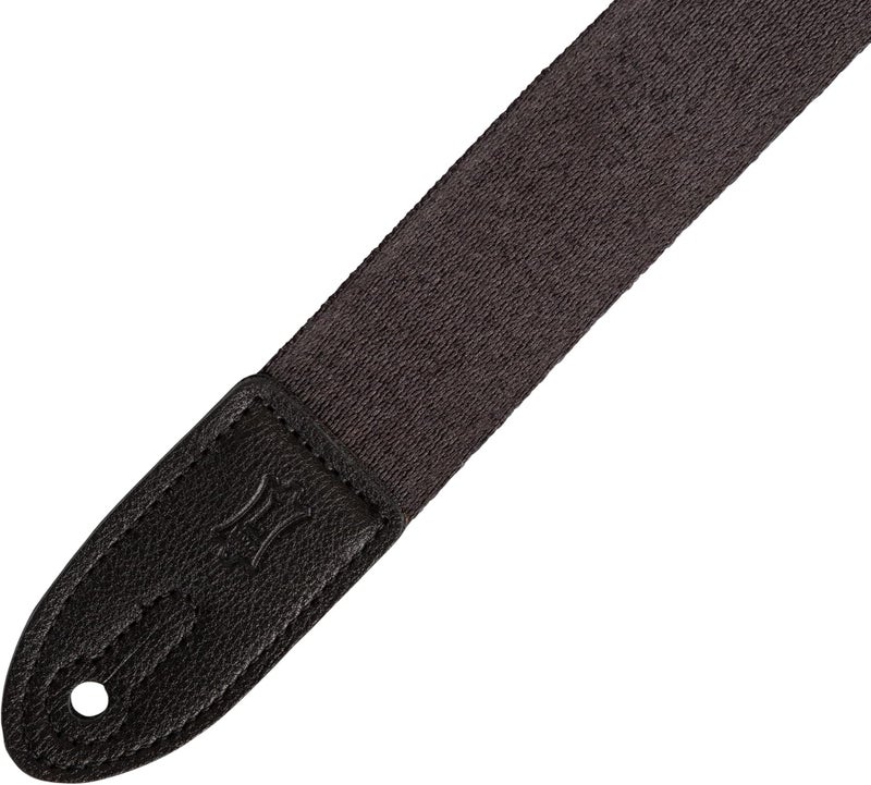Levy's Leathers 1.5" Kids Guitar Strap Series with Tri-Glide Adjustment; Black (MPJR-BLK) - Image 3