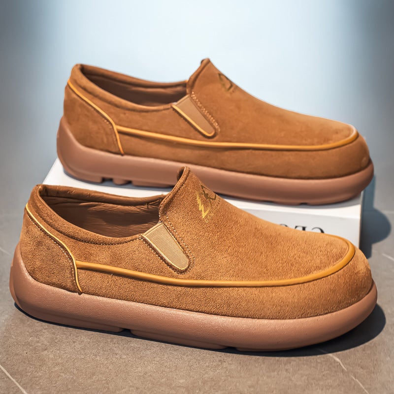 2026 Spring New Birkenstock Shoes, Comfortable Large Size Retro Men'S Simple Versatile Lightweight Slip-On Casual Shoes - Image 1