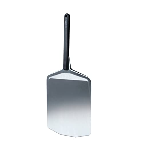 ooni 12' Aluminium Metal Pizza Peel - 12 Inch Lightweight Peel with Long Handle, Rectangle Pizza Turner - Image 2