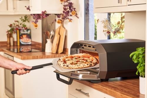 ooni 12' Aluminium Metal Pizza Peel - 12 Inch Lightweight Peel with Long Handle, Rectangle Pizza Turner - Image 4
