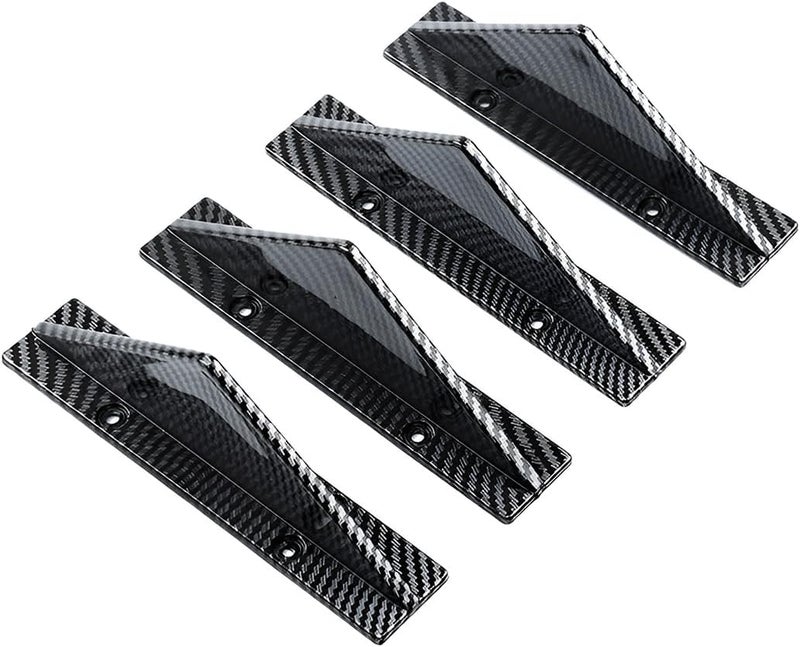 AICEL 4pcs Car Rear Bumper Lip Diffuser Spoiler - Image 5