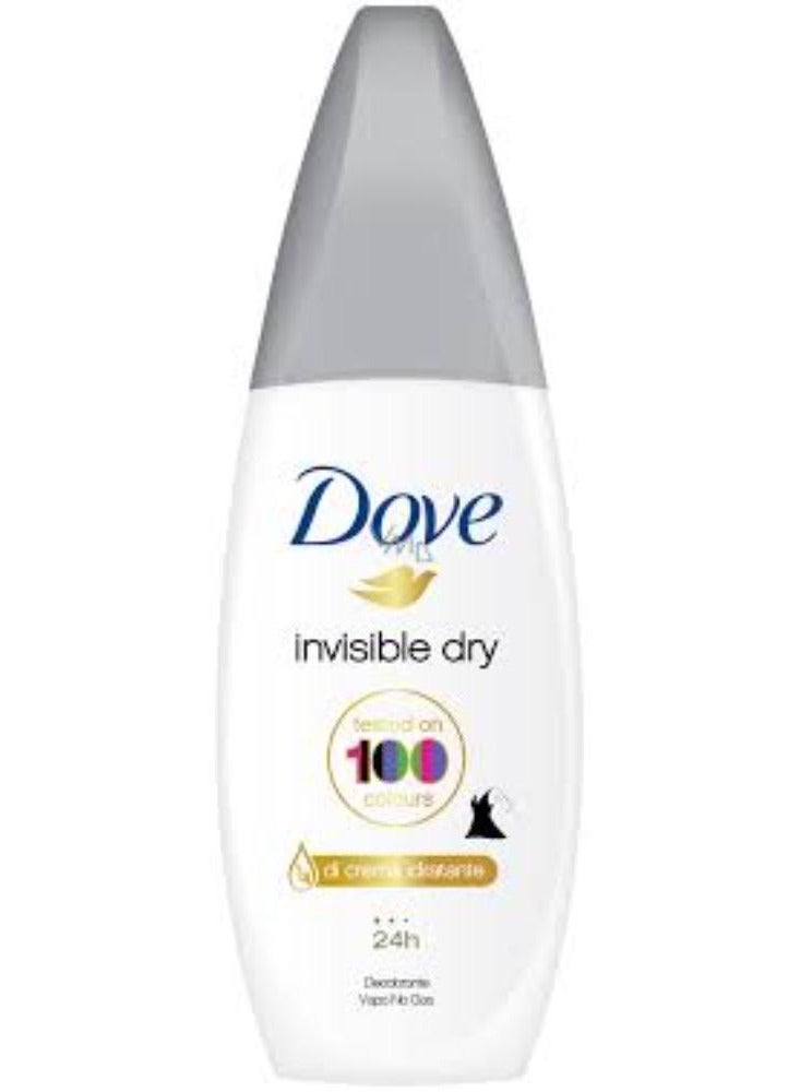 Dove Invisible Dry antiperspirant deodorant spray pump 75 ml