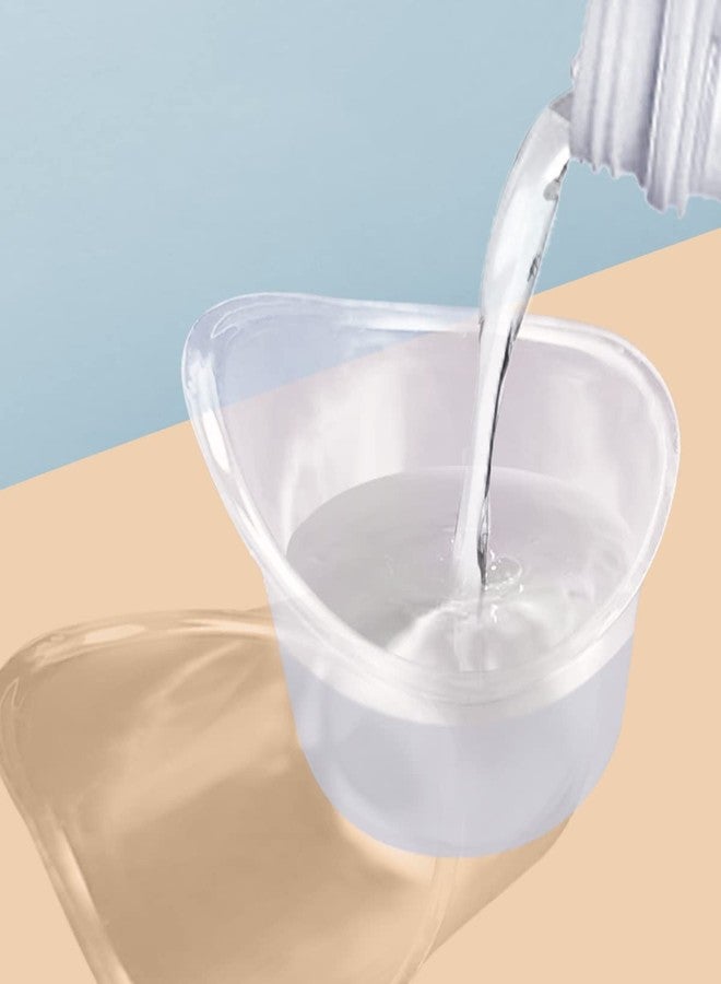 FRIGIIRE 65 Pcs 5ml Disposable Eye Wash Cups Portable Plastic Measuring Cup Eye Flush Cleaning Cups - Image 4