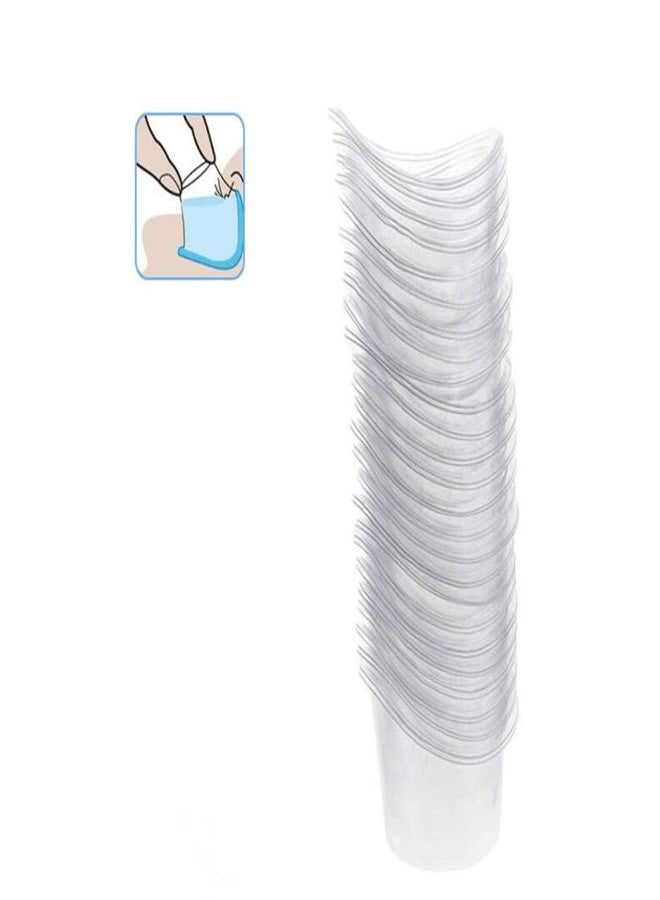 FRIGIIRE 65 Pcs 5ml Disposable Eye Wash Cups Portable Plastic Measuring Cup Eye Flush Cleaning Cups - Image 1