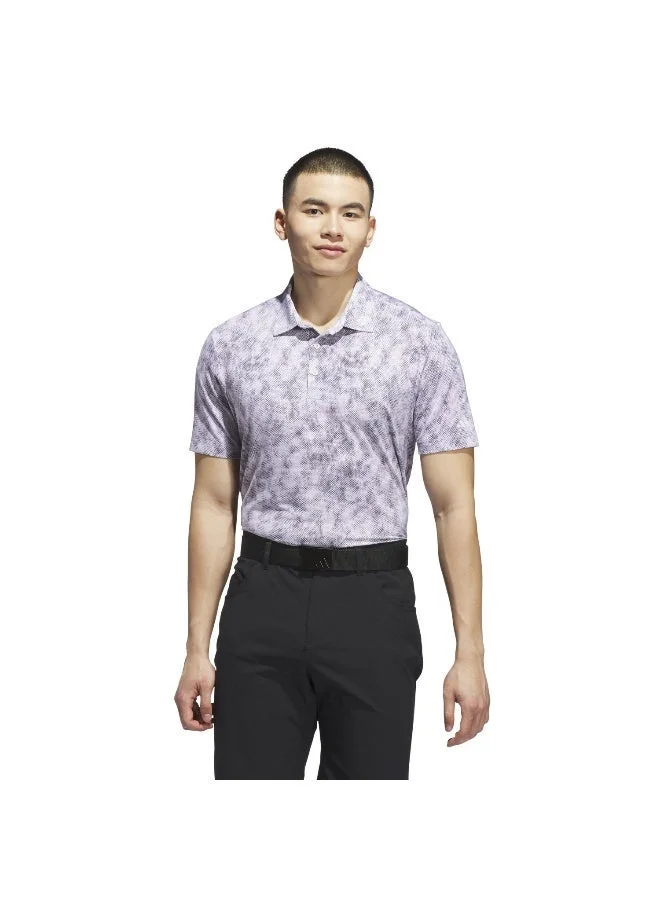 Adidas Ultimate365 Textured Print Polo Shirt