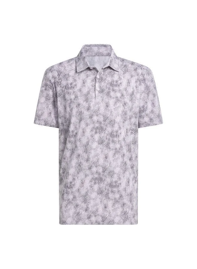 Adidas Ultimate365 Textured Print Polo Shirt