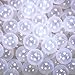 GUESVOT 275 Inch Big Ball Pit Balls Crush Proof Plastic Balls for Ball Pit Pack of 50pcs Set for Toddlers Ball Pool Playtent Tunnels with Reusable Storage Bag Transparent - Image 3