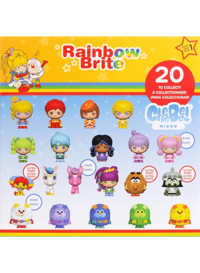 The Loyal Subjects Rainbow Brite 12-Pack with 24 Collectible Micro 1.5-inch Cheebee Blind Bag Mystery Figures - Image 2