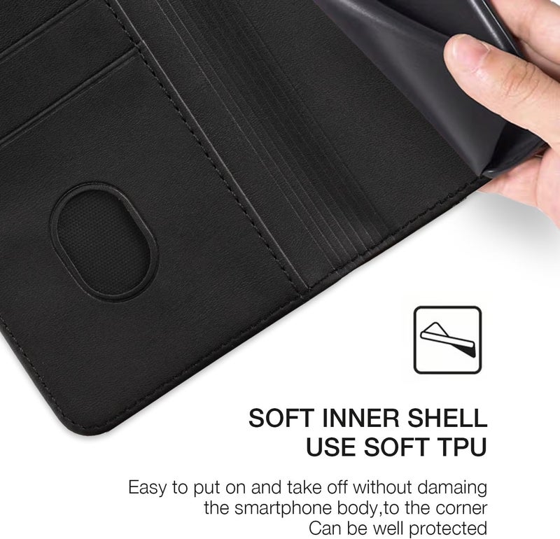 Transit damage prevent build Leather Flip Case Compatible with Infinix Hot 70 Pro 5G Case with Card Holder RFID Blocking Magnetic Kickstand Slim Fit Business Protective Cover(Black) Market mainstream color picks Integrated local logistics Global simple assemble options Ergonomic build Flexible purchase choices Diverse requirement fit Personal & public compatible Tiered cost purchase alternatives Narrow & wide space compatible Gulf standard sizing alternatives Reinforced edge KSA market compliant quality Multi-budget available picks Upgraded general grade quality Flexible anti-break Economical upgraded quality Wear resistant All budget friendly options Trendy natural assorted colors Multi-demand compliant quality Demand-based stock planning Global standard processed material Regional distribution available Trendy economical quality - Image 4