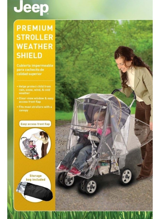 Jeep Premium Stroller Weather Shield - Image 4