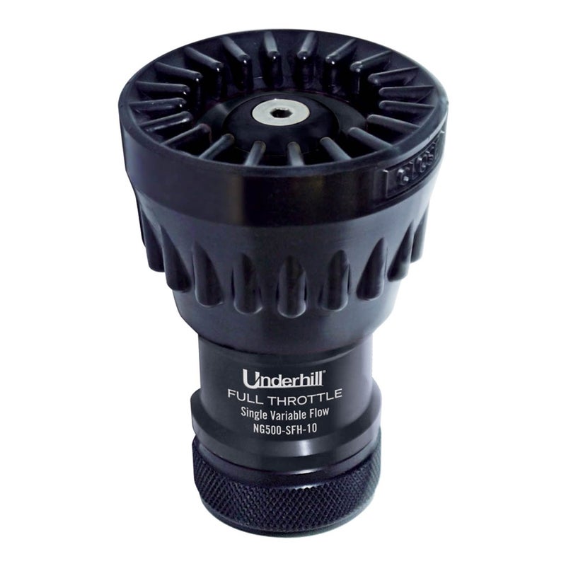 Underhill Magnum UltraMax Full Throttle High Flow Garden Water Hose Nozzle Sprayer 39100 GPM 80 PSI 1Inch FHT Jet Soak Fan NG500SFSH10 - Image 2