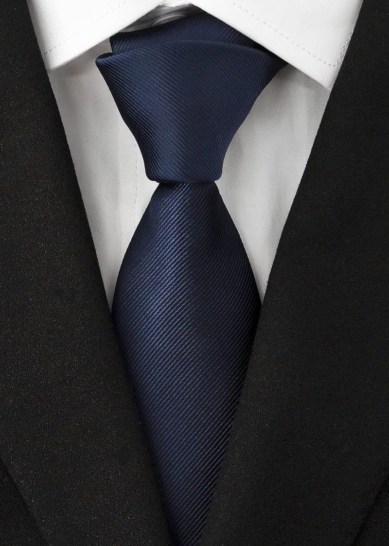 Adulove Men's Necktie Classic Silk Tie Woven Jacquard Neck Ties 6 PCS - Image 3