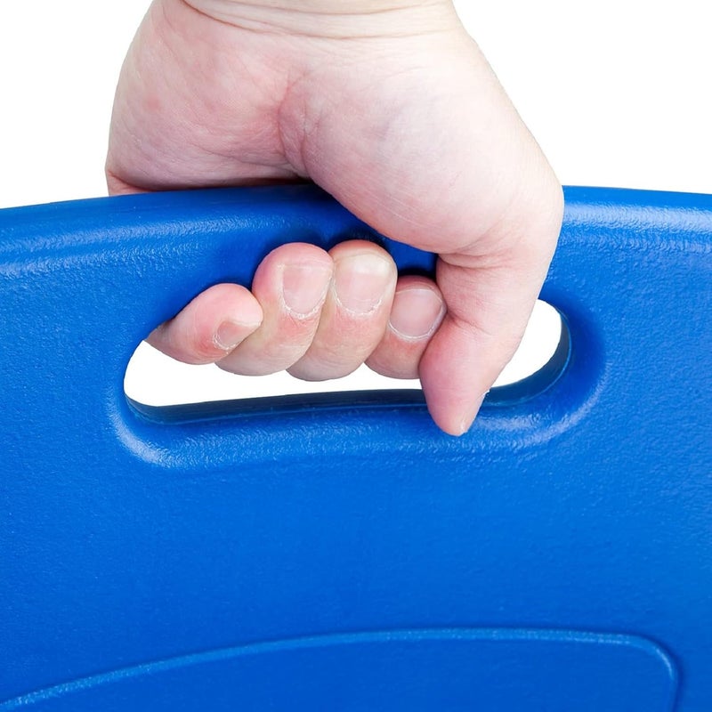 BIG RED ATRP6240UR Blow Molded Plastic Rolling Garage/Shop Creeper - 40" Mechanic Cart with Padded Headrest and 6 Casters, Blue - Image 4