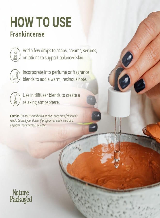 Nature Packaged Frankincense Essential Oil - Direct from Madhya Pradesh, India - Pure Essential Oil for Diffusers and Aromatherapy | 100% Pure Therapeutic Grade Natural Aceite de Incienso - 8oz - Image 4