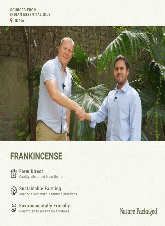 Nature Packaged Frankincense Essential Oil - Direct from Madhya Pradesh, India - Pure Essential Oil for Diffusers and Aromatherapy | 100% Pure Therapeutic Grade Natural Aceite de Incienso - 8oz - Image 3