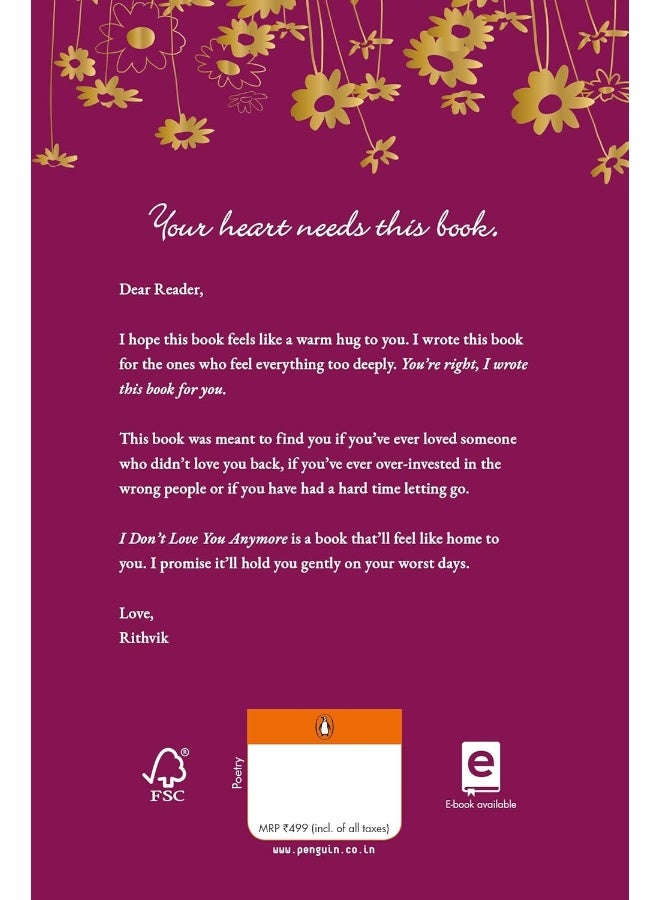 I Don't Love You Anymore: SPECIAL PREMIUM HARDBACK GIFT EDITION | Moving On and Living Your Best Life - Image 2