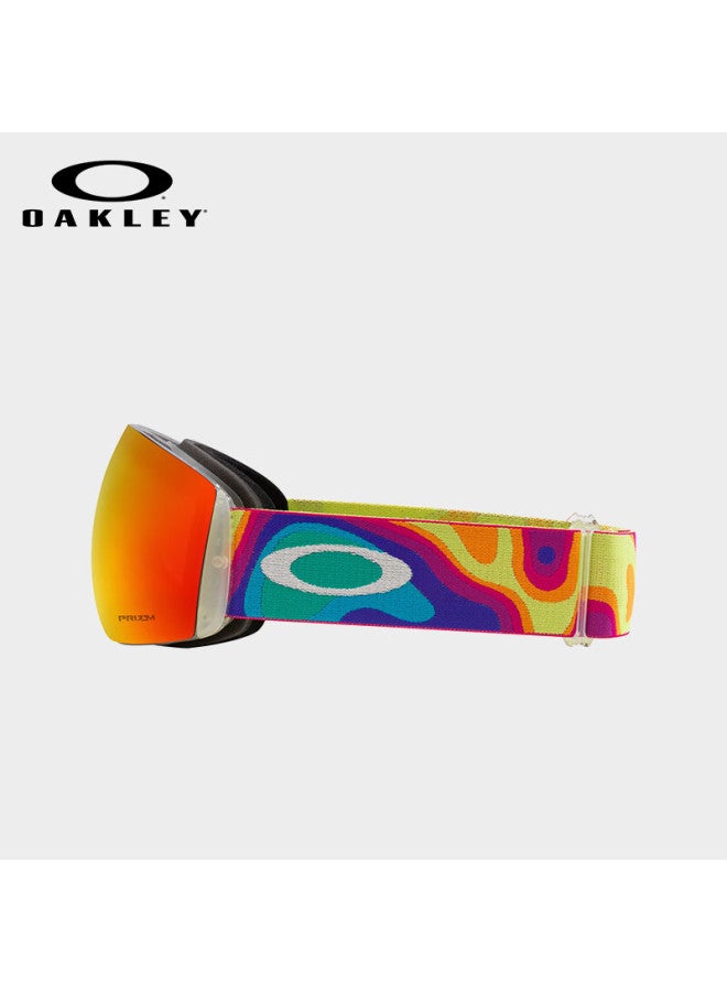 OAKLEY Oakley Ski Goggles, Spectrum Smart Lenses, Outdoor Double-layer Anti-fog Wide-view Cylindrical Snow Goggles, Protective Eyewear, 0oo7050-e2 - Image 2