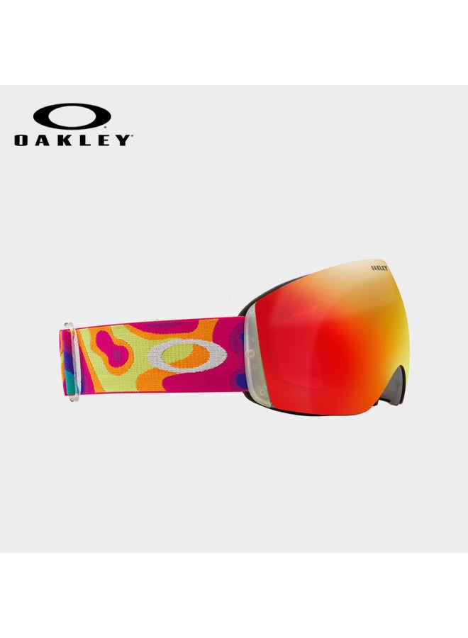 OAKLEY Oakley Ski Goggles, Spectrum Smart Lenses, Outdoor Double-layer Anti-fog Wide-view Cylindrical Snow Goggles, Protective Eyewear, 0oo7050-e2 - Image 3