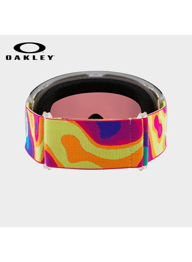 OAKLEY Oakley Ski Goggles, Spectrum Smart Lenses, Outdoor Double-layer Anti-fog Wide-view Cylindrical Snow Goggles, Protective Eyewear, 0oo7050-e2 - Image 4