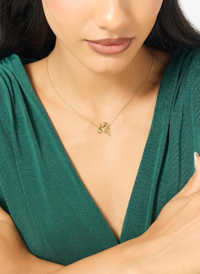 GUESS Embraced Hearts Chain Necklace - Image 5