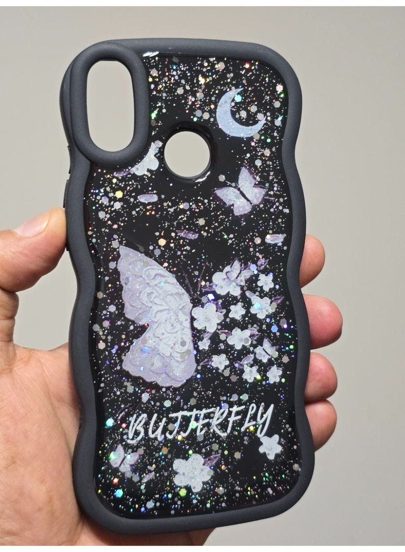 Butterfly Print Back Cover Compatible With Phone Huwaei Y9 2019 - Image 1