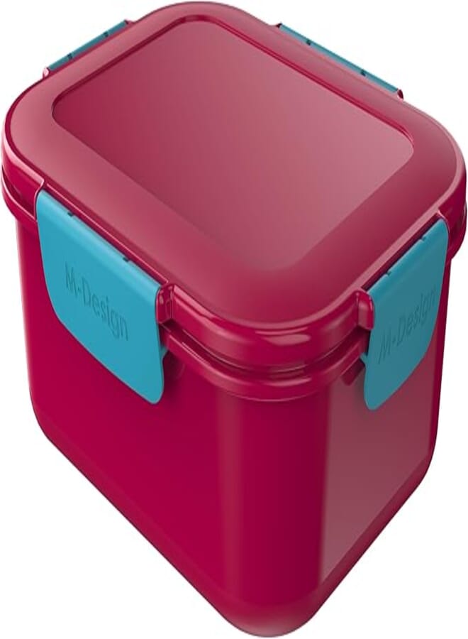 M-Design 2.1L Lunch Box Fuchsia/Teal