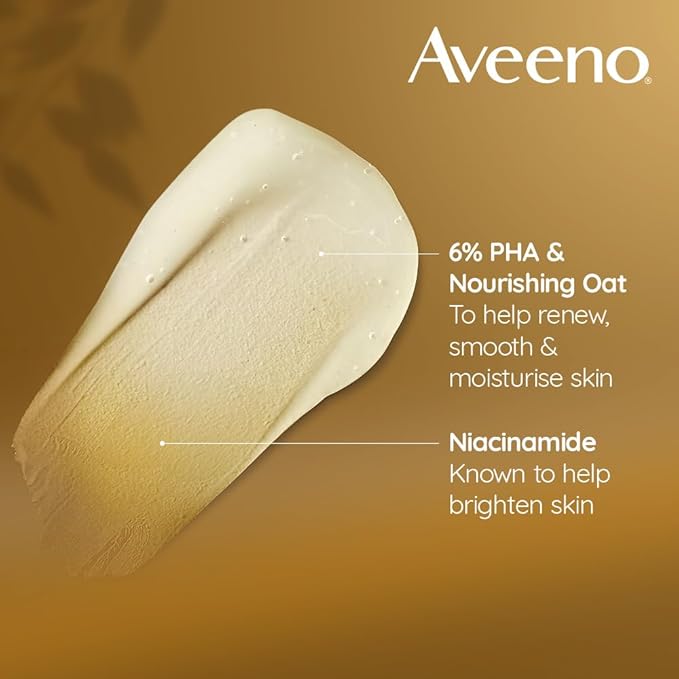 Aveeno Aveeno Skin Renewal Smoothing Cream 1x 300ml Smoothing Cream for Dry Rough Bumpy Skin Fragrance Free with Nourishing Oat Niacinamide - Image 4