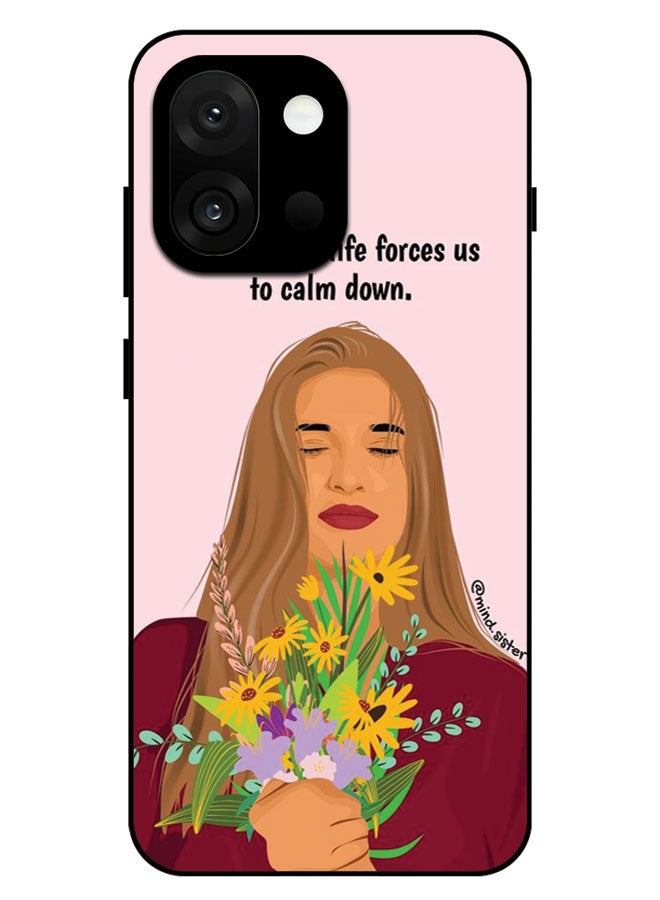 الصيد العين غطاء حماية مطبوع لهاتف OnePlus 13T - أحيانًا تجبرنا الحياة على الهدوء - Image 1