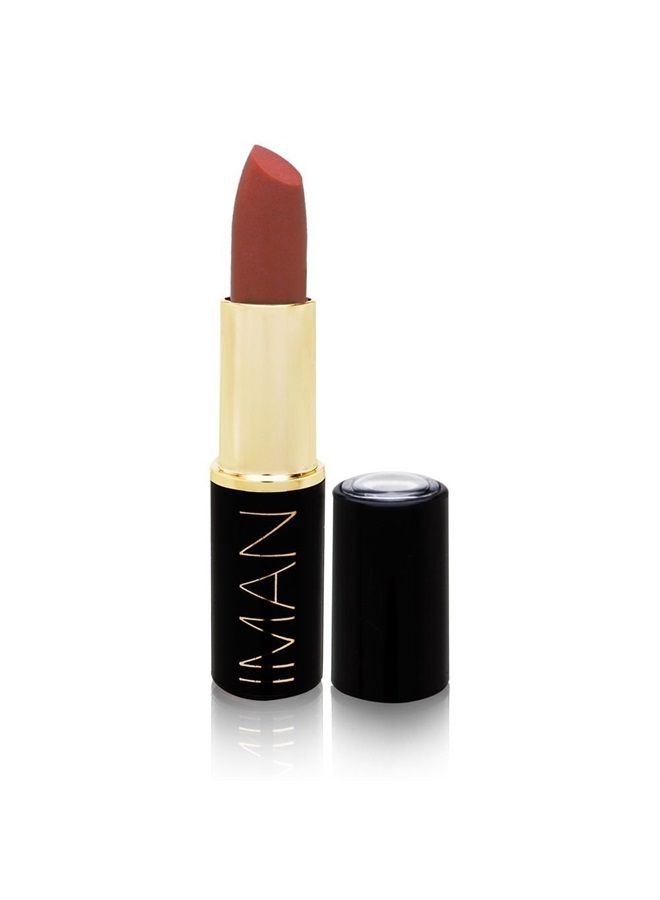 IMAN Cosmetics Moisturizing Lipstick, Light Brown, Sheer Iced Tea