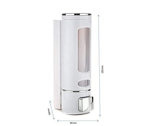 ZAP | Pack of 3 Wall Mount Soap Dispensers – 500ml Transparent Liquid Soap, Hand Wash & Sanitizer Dispenser | Durable Plastic Pump Containers for Bathroom, Kitchen, Home & Office - Image 3