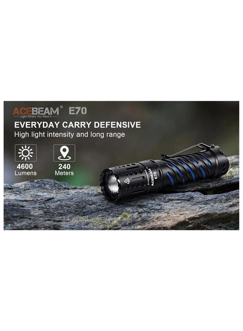Acebeam E70-AL 4900 Lumens EDC Flashlight - Image 3