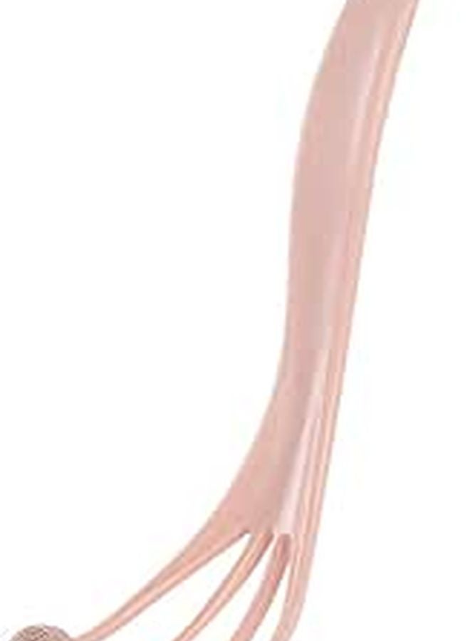 Long Handle Silicone Exfoliating Back Scrubber Bath Brush for Men and Women Shower - Image 1