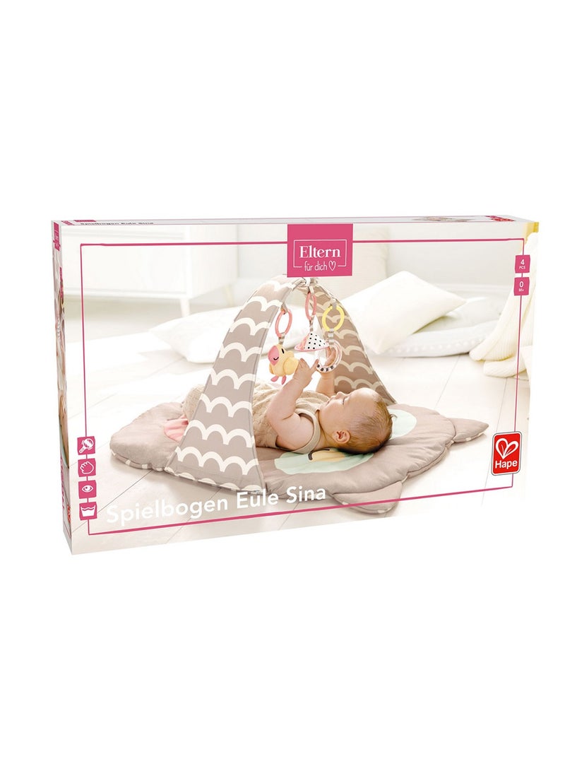 Hape سجادة لعب للأطفال على شكل بومة من Hape Owl Bed Oscar - Image 2