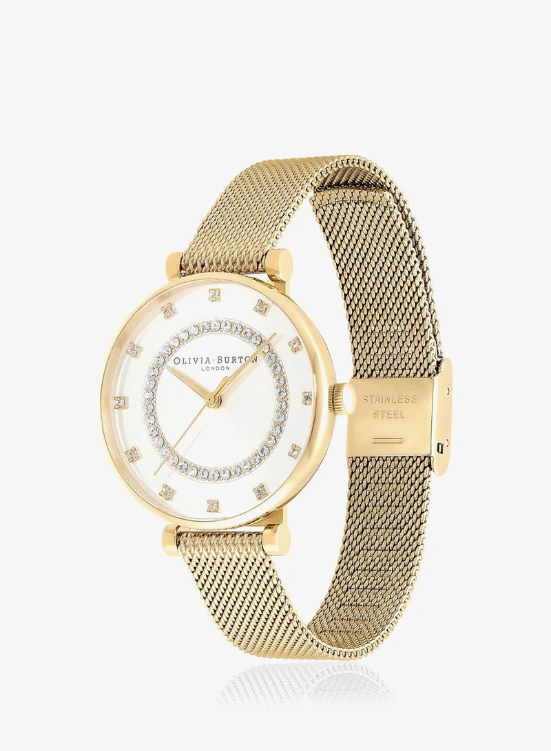 Olivia Burton Belgrave Mesh Strap Analog Watch