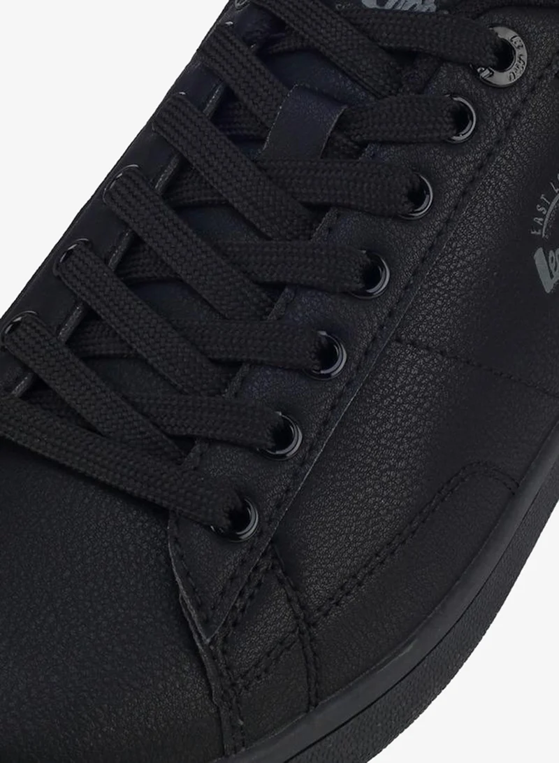 Lee Cooper BLACK Lace-Up Ankle School Sneakers for Women | Best Price UAE