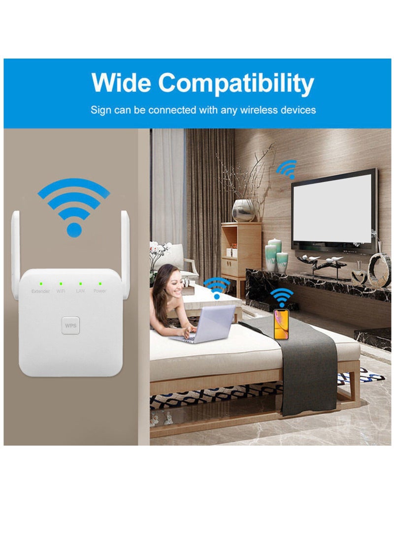 WiFi Range Extender Repeater Wireless Amplifier Router Signal Booster