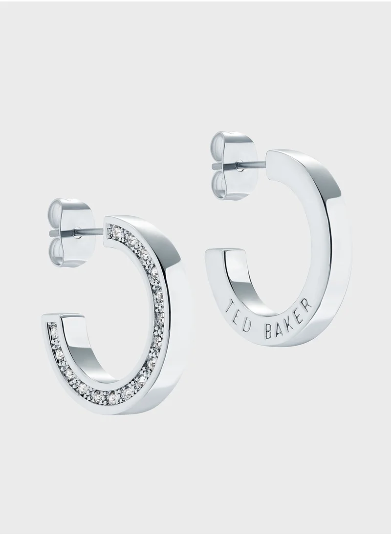 Ted Baker Senatta Crystal Hoop Earrings