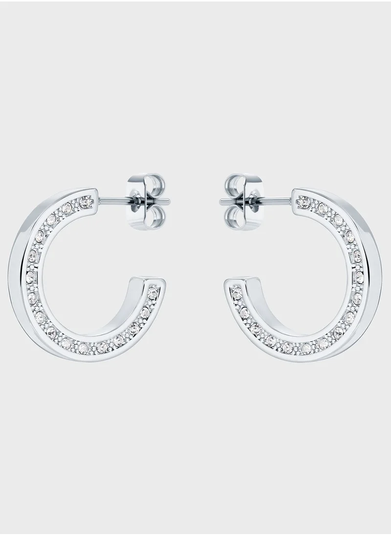Ted Baker Senatta Crystal Hoop Earrings