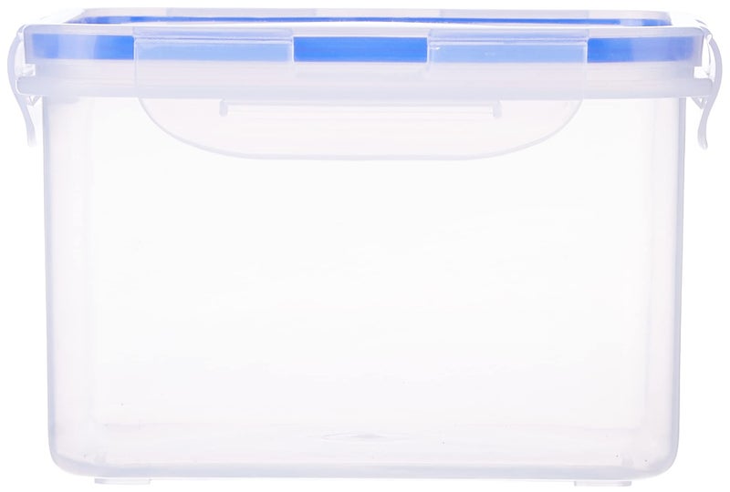 Aristo Lock & Fresh 202 Plastic Storage Container For Storing grains, pulses, rice, wheat etc - 1500 ML, Transparent Clear, large (LOCK&FRESH202) (15.5 x 15.5 x 10cm) - Image 2