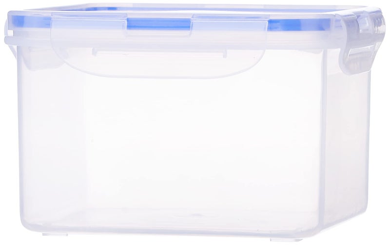 Aristo Lock & Fresh 202 Plastic Storage Container For Storing grains, pulses, rice, wheat etc - 1500 ML, Transparent Clear, large (LOCK&FRESH202) (15.5 x 15.5 x 10cm) - Image 4