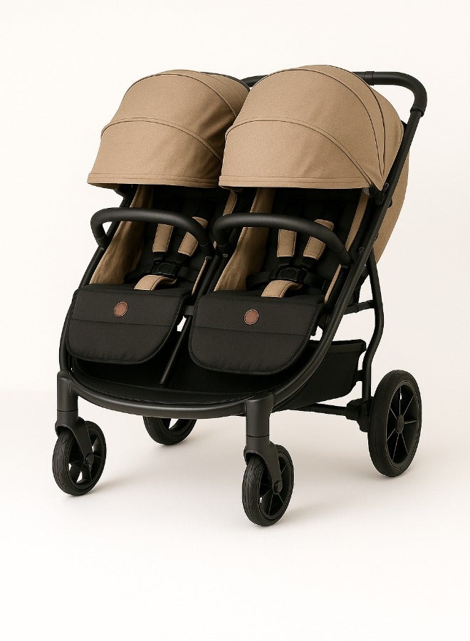 Kidilo Baby Twin Stroller- (Lb100)  ( Stroller weight 11.5 KG ) - Image 1
