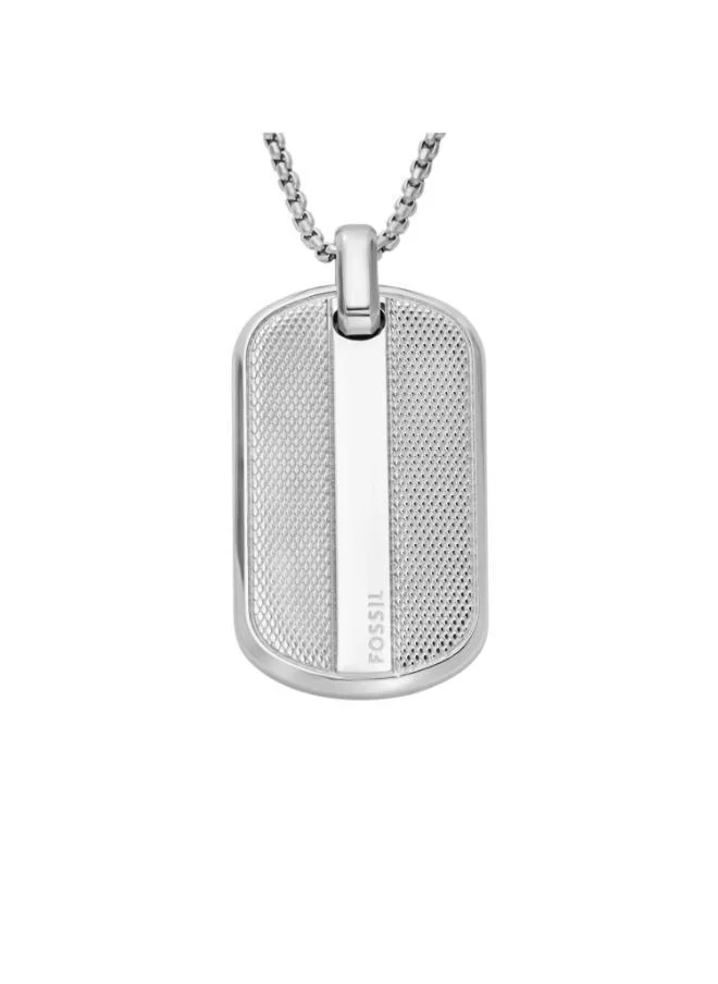 FOSSIL Jf04882040 Dog Tag Necklace