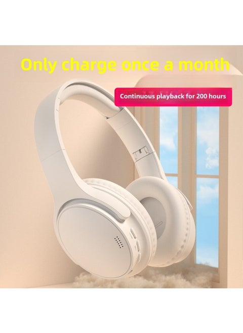 200 Hours Long Battery Life Bluetooth Headset Noise Reduction Wireless Game Sports Mobile Phone Computer Headset-Color:Official Standard Configuration-[iphone Apple Android Vivo Xiaomixiami Honor Oppo Lenovo Oneplus Iqoo Sony Samsung R