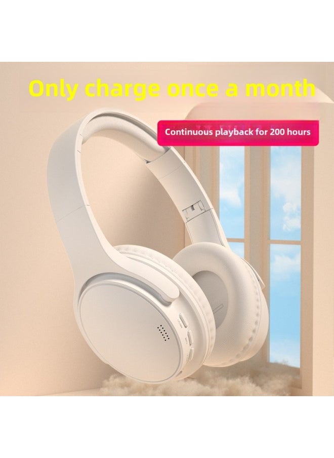 Generic - 200 Hours Long Battery Life Bluetooth Headset Noise Reduction Wireless Game Sports Mobile Phone Computer Headset-Color:Official Standard Configuration-[iphone Apple Android Vivo Xiaomixiami Honor Oppo Lenovo Oneplus Iqoo Sony Samsung R - Image 1