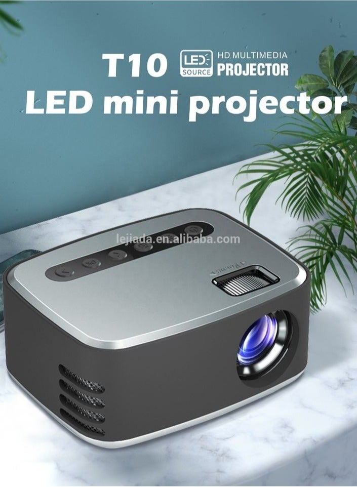 Mini Portable 1080P USB HD LED Home Media Player and Micro Cinema Projector  - Image 3