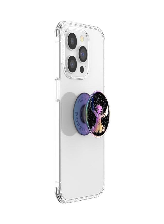 PopSockets Phone Grip with Expanding Kickstand, Adhesive Grip - Enamel Oil Slick Stitch - Image 2