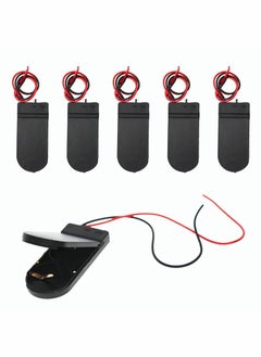 Y&D 2 x 3V CR2032 Button Coin Cell Battery Holder with Leads On Off Switch 6 Pcs  - Image 1